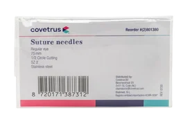 Covetrus Aiguilles de suture 1/2 coupe SZ 2 (75mm) œil régulier 12u